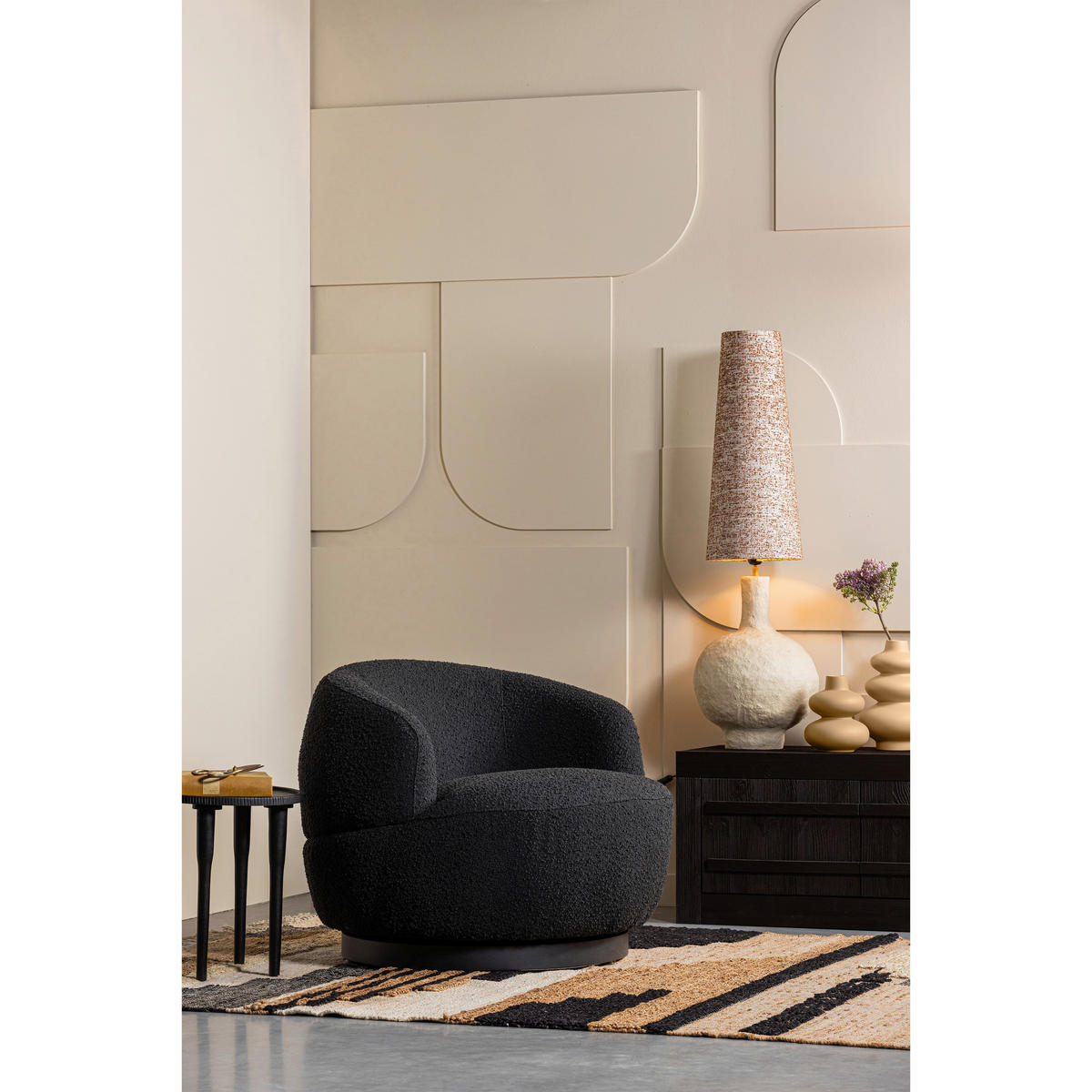 TEPPICH 170/240 cm LIBERAL Multicolor, Naturfarben  - Multicolor/Naturfarben, Basics, Textil (170/240cm)