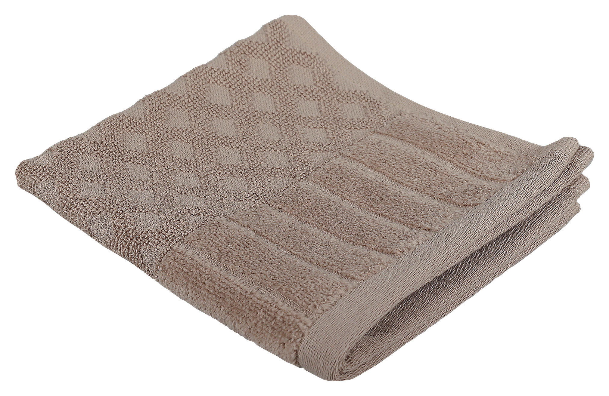 SEIFTUCH Taupe 30/30 cm  - Taupe, Basics, Textil (30/30cm) - Dieter Knoll