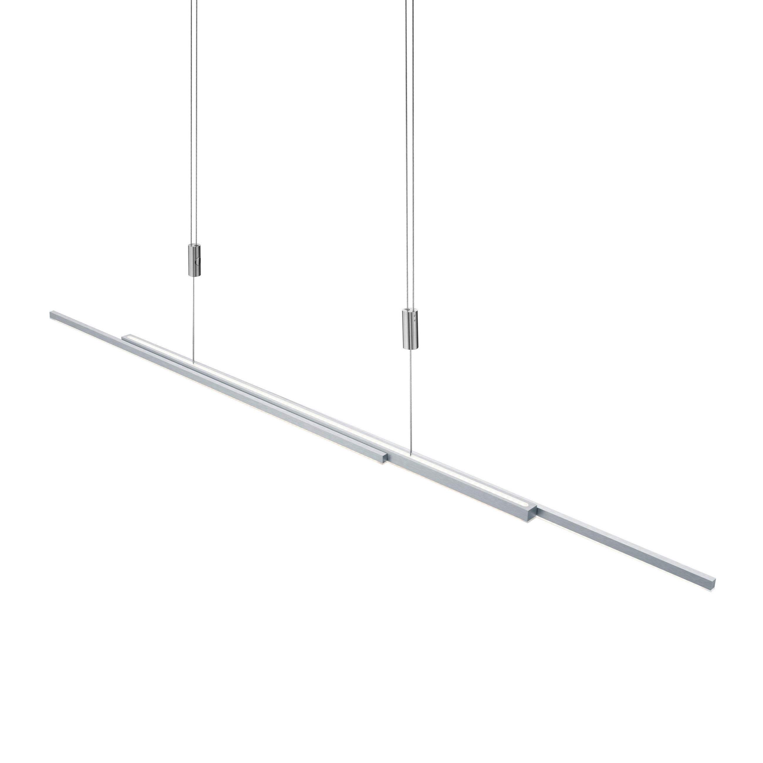 LED-HÄNGELEUCHTE 110-203/150 cm - Design, Metall (110-203/150cm) - Bankamp