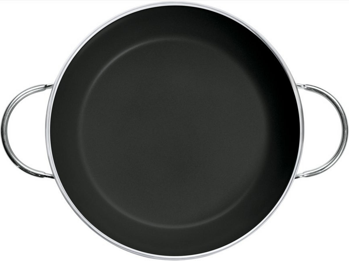 SERVIERPFANNE CERADUR 24 cm  - Edelstahlfarben, KONVENTIONELL, Keramik/Metall (24cm) - WMF