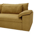 ECKSOFA  in Webstoff Currygelb  198/306 cm  - Currygelb/Schwarz, MODERN, Kunststoff/Textil (198/306cm) - Carryhome