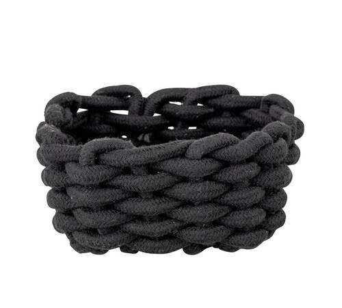 AUFBEWAHRUNGSKÖRBCHEN  - Schwarz, Konventionell, Textil (16,5/7,5/16,5cm) - Schöner Wohnen