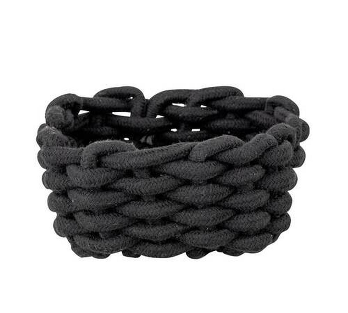 AUFBEWAHRUNGSKÖRBCHEN  - Schwarz, Konventionell, Textil (16,5/7,5/16,5cm) - Schöner Wohnen