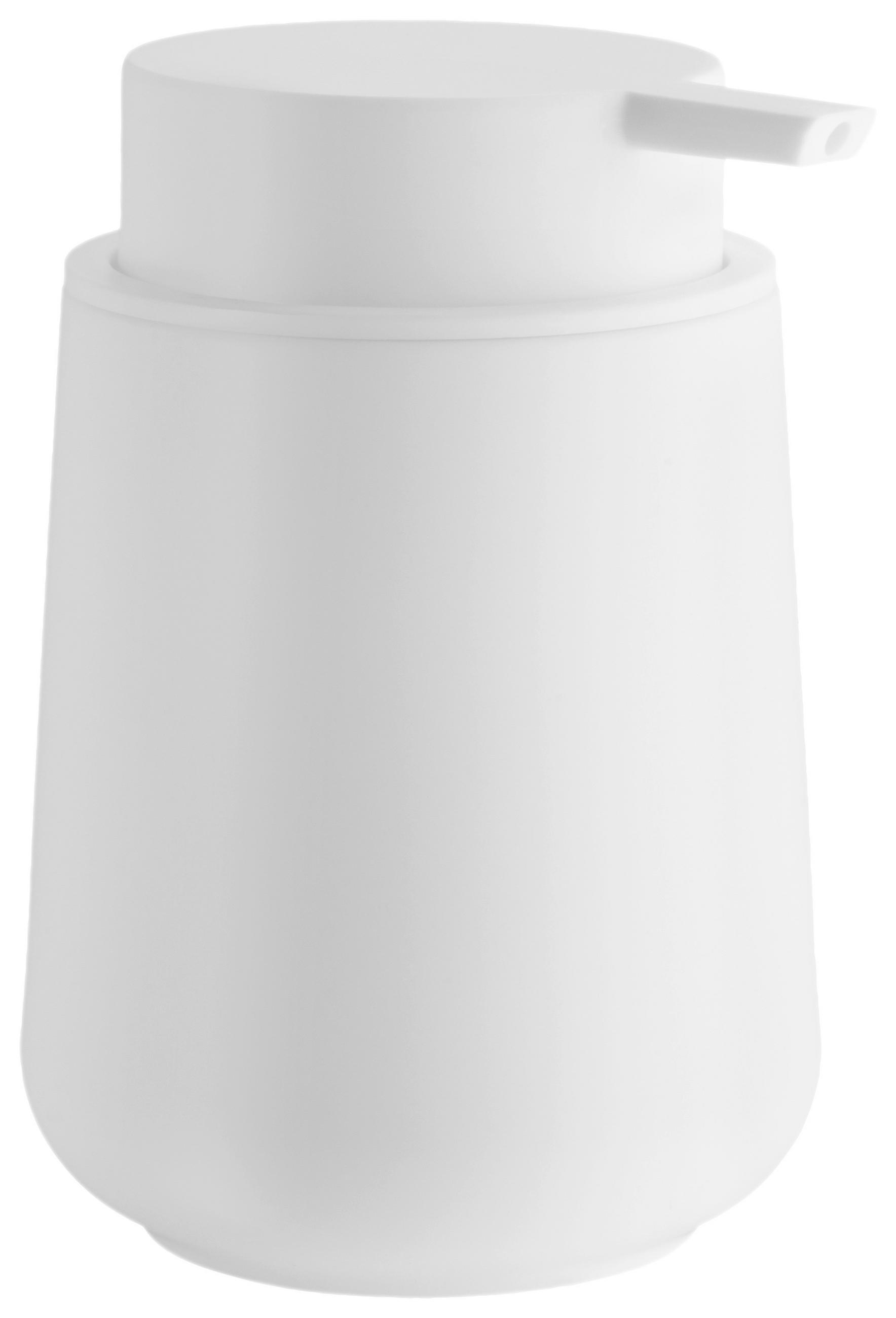 DÁVKOVAČ MÝDLA bílá - bílá, Basics, plast (4,5/12,5/4,5cm)