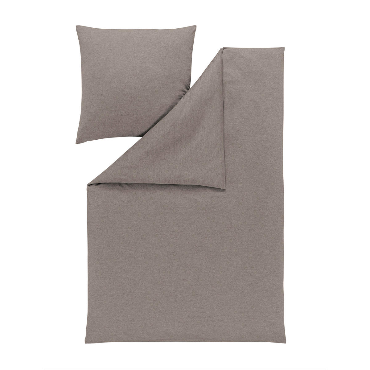 BETTWÄSCHE Atelier Interlock-Jersey  - Taupe, Design, Textil (200cm) - Estella