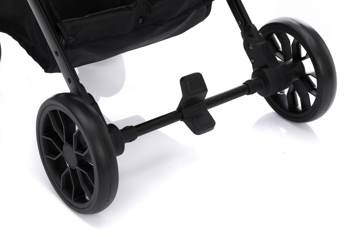 BUGGY Styler Elite  - Schwarz/Olivgrün, Basics, Textil/Metall (105/70/51cm) - Fillikid