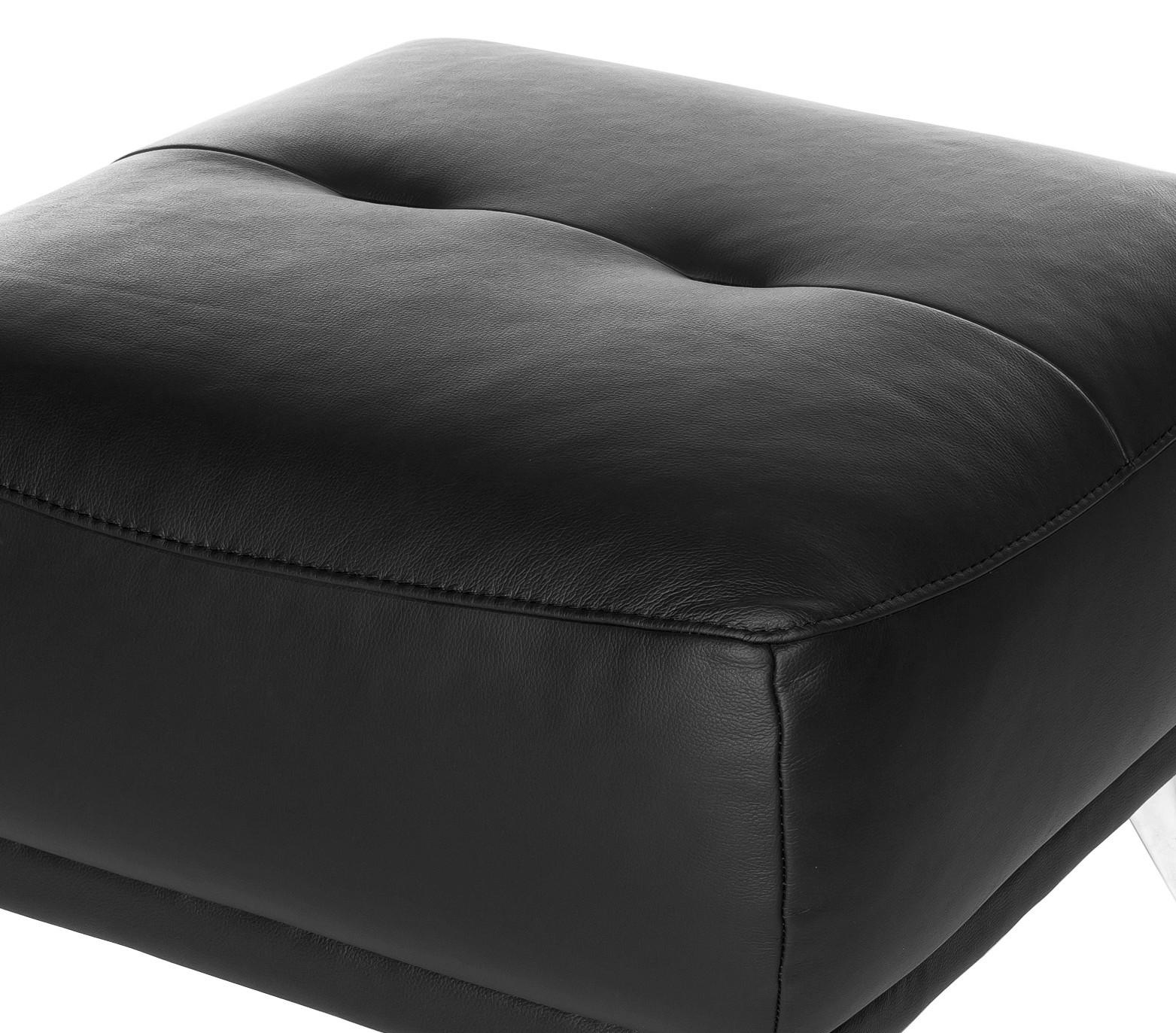 Thumbnail - Mid.you Hocker, Schwarz, Textil, quadratisch, 65x46x65 cm, Wohnzimmer, Hocker, Sitzhocker