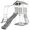 SPIELTURM 29,5/9,5/218 cm  - Blau/Weiss, Konventionell, Holz (29,5/9,5/218cm)
