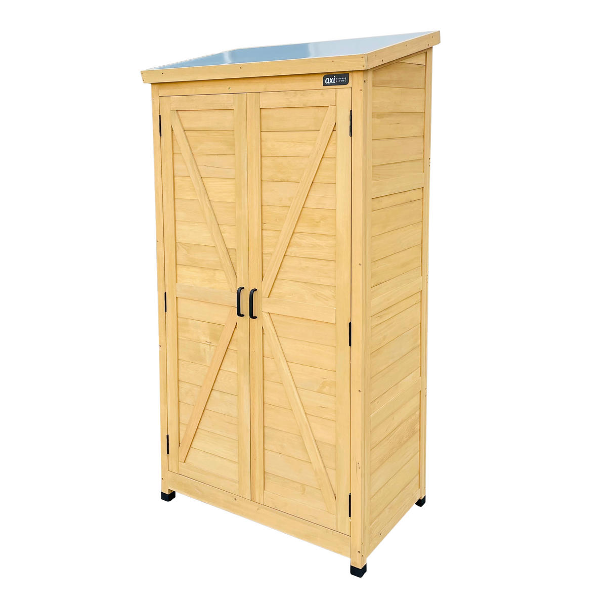 SKŘÍŇKA NA NÁŘADÍ 52/85/174 cm   - hnědá, Basics, dřevo (52/85/174cm) - Ambia Garden