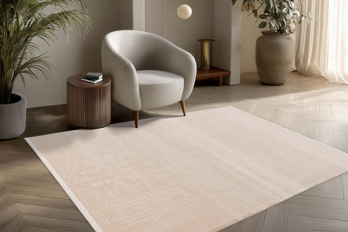 WEBTEPPICH 160/230 cm Verona Beige  - Beige, Design, Textil (160/230cm) - Batucci