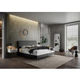 BOXSPRINGBETT 160/200 cm,  in Anthrazit, Topper, Matratzen, H2 + H2 = mittel  - Anthrazit/Schwarz, Design, Kunststoff/Textil (160/200cm) - Dieter Knoll