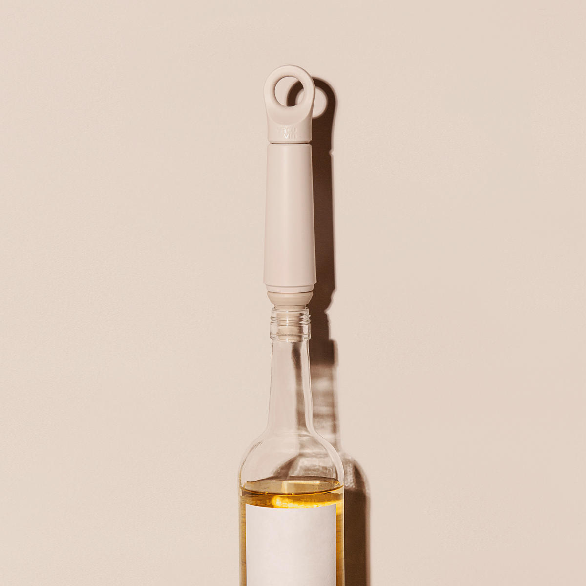 PUMPA ZA VINO    - boje pijeska, Basics, plastika (21,9/6,6/3,9cm) - Vacu Vin