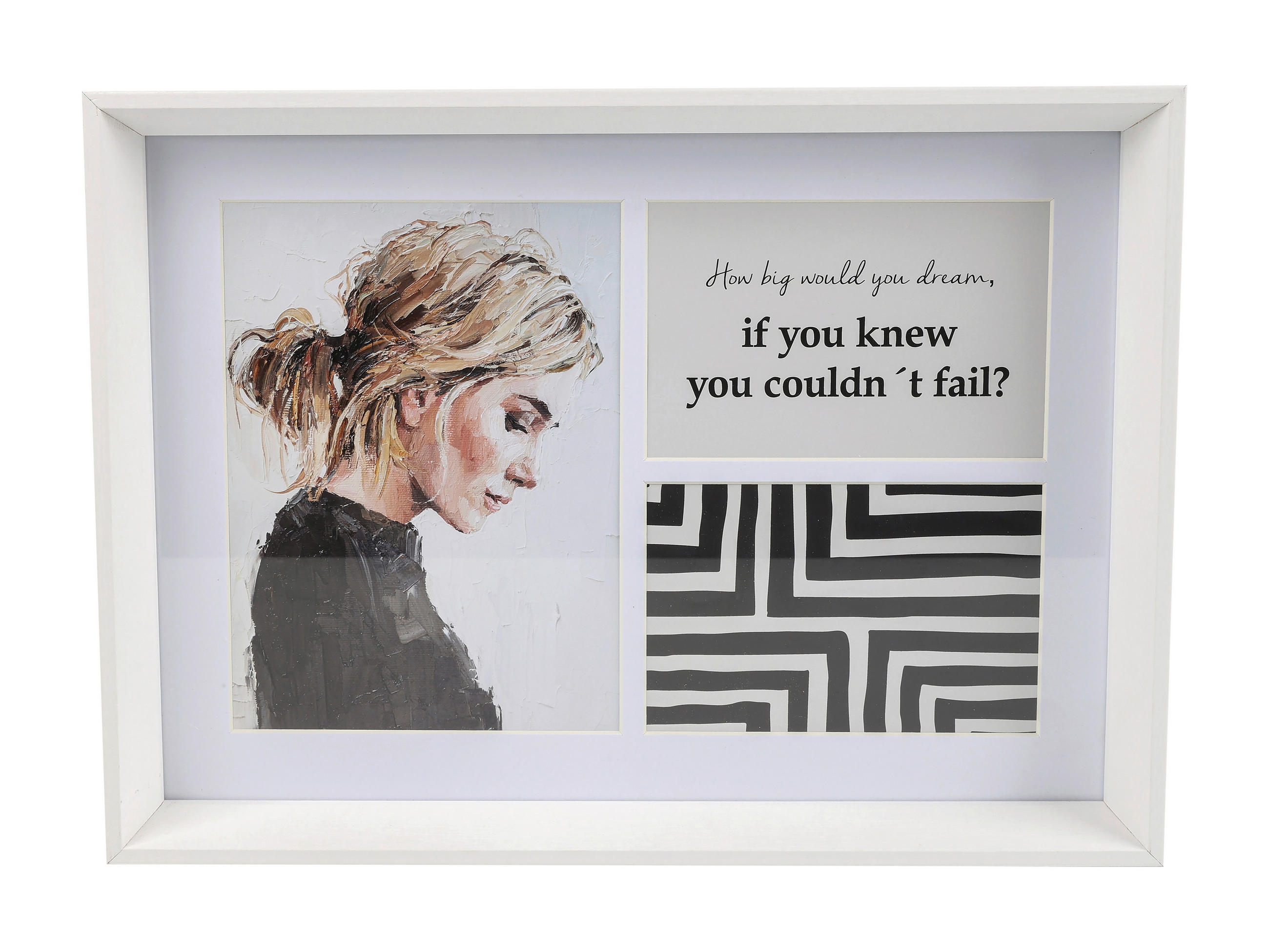 Ramă Foto Multiplă in alb