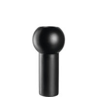 VAZA   14,5/31/14,5 cm   keramika  - crna, Lifestyle, keramika (14,5/31/14,5cm) - Leonardo