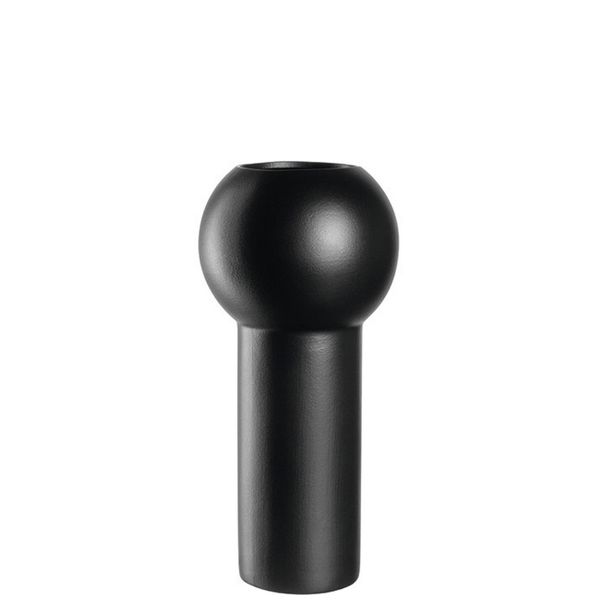 VAZA   14,5/31/14,5 cm   keramika  - crna, Lifestyle, keramika (14,5/31/14,5cm) - Leonardo