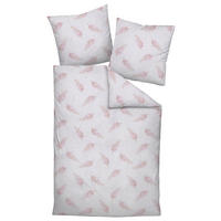 BETTWÄSCHE Seersucker 135/200 cm  - Rosa, Design, Textil (135/200cm) - Janine