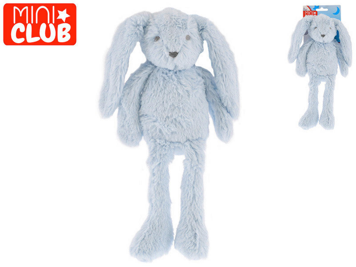 PLYŠÁK - světle modrá, Basics, textil (15/38cm)