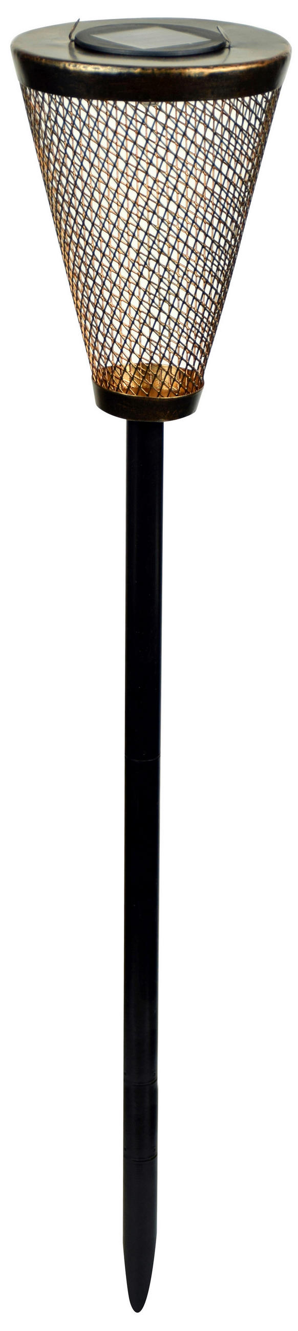 Solarleuchte mit Erdspieß Lani 1xled Warmweiß H: 76cm