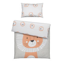 BABYBETTWÄSCHE 100/135 cm  - Grau, Basics, Textil (100/135cm) - Patinio