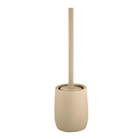 WC-BÜRSTENGARNITUR - Beige, Basics, Keramik/Kunststoff (12/39,5/12cm) - Wenko