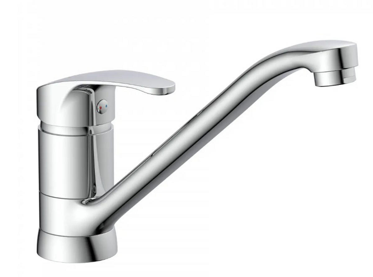 KÜCHENARMATUR 35450  - Chromfarben, Basics, Metall (5,5/17,5/26cm) - Schütte