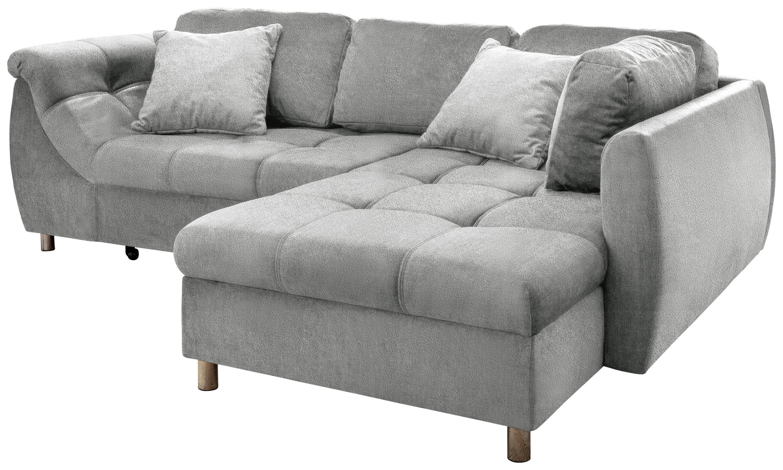 Livetastic ROHOVÁ SEDAČKA, textil, barvy stříbra