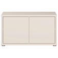 GARDEROBENBANK - Sandfarben/Grau, MODERN, Kunststoff (74,5/41,5/34,9cm) - Carryhome