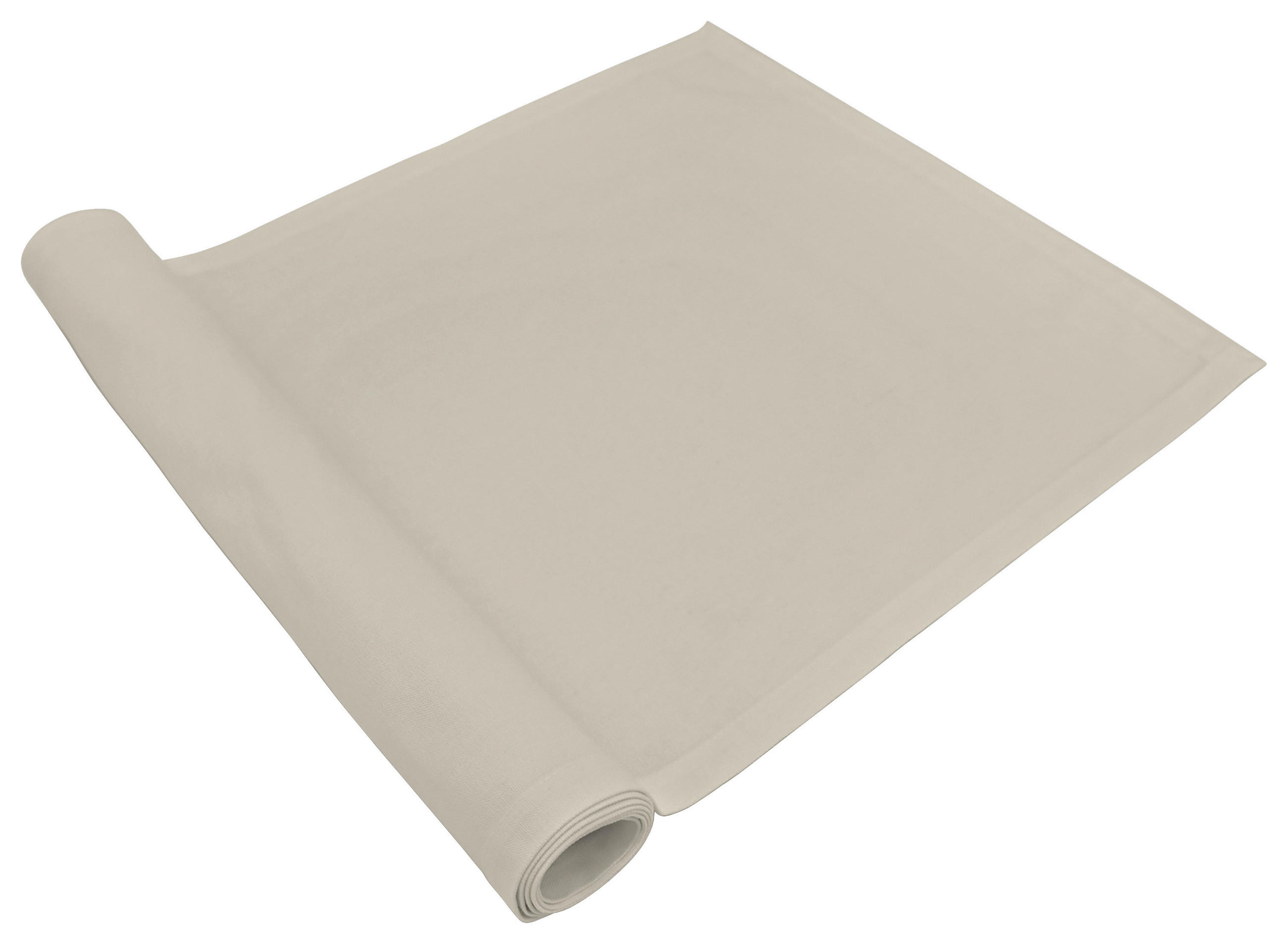 TISCHLÄUFER Home Textil Flachgewebe Creme 45/150 cm  - Creme, Basics, Textil (45/150cm) - Novel
