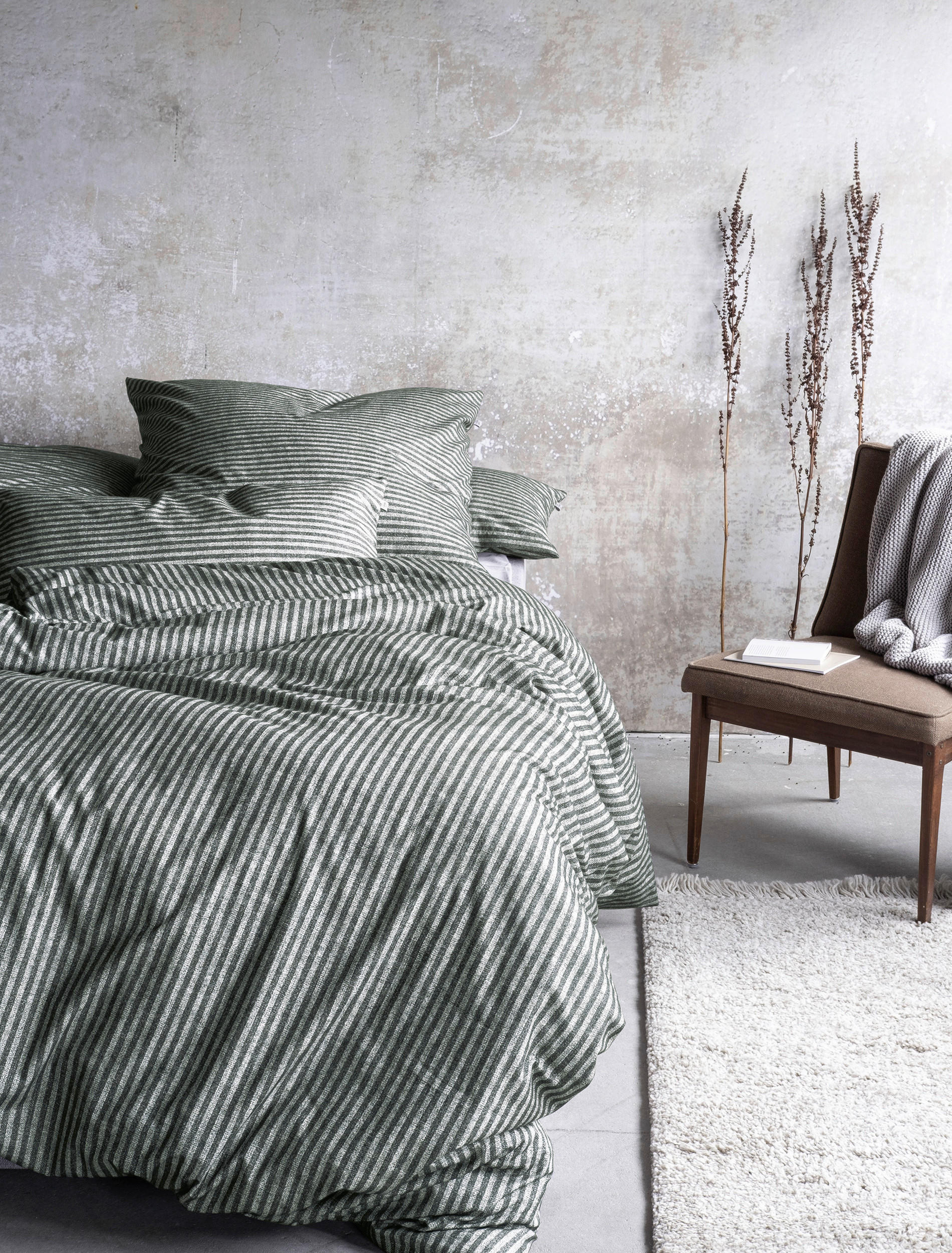 BETTWÄSCHE Renforcé 140/200 cm  - Grün, KONVENTIONELL, Textil (140/200cm) - Irisette