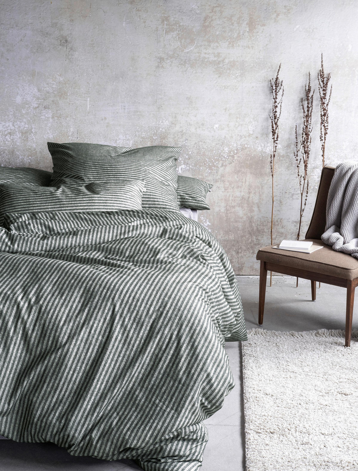 BETTWÄSCHE Renforcé 140/200 cm  - Grün, KONVENTIONELL, Textil (140/200cm) - Irisette