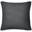ZIERKISSEN  40/40 cm   - Dunkelgrau, MODERN, Textil (40/40cm) - Novel