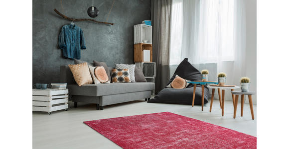 WEBTEPPICH 160/230 cm Orange  - Orange, Basics, Textil (160/230cm) - Novel