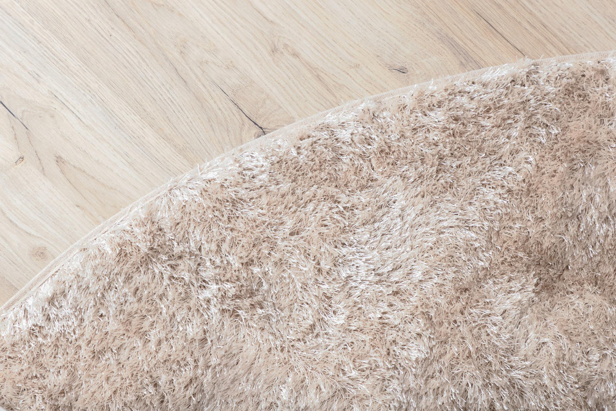 HOCHFLORTEPPICH 200 cm Beige  - Beige, LIFESTYLE, Textil (200cm) - P & B