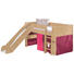 SPIELBETT Kiefer massiv Kieferfarben - Kieferfarben, Design, Holz (206/113/254cm) - CARRYHOME