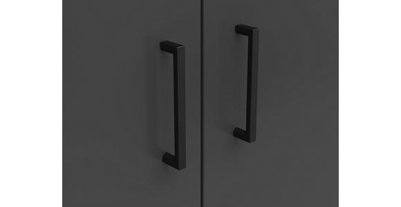 KOMMODE 80/115/40 cm in Graphitfarben - Anthrazit/Schwarz, MODERN, Holzwerkstoff/Kunststoff (80/115/40cm) - Carryhome