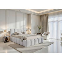 POLSTERBETT Bettkasten, Lattenrost 160/200 cm  in Grau  - Grau, MODERN, Holz/Textil (160/200cm) - Livetastic