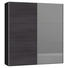 SCHWEBETÜRENSCHRANK in Anthrazit, Schwarz - Anthrazit/Silberfarben, Design, Glas/Holzwerkstoff (202,5/220/46cm) - Jutzler SCHWEBETÜRENSCHRANK in Anthrazit, Schwarz - Anthrazit/Silberfarben, Design, Glas/Holzwerkstoff (202,5/220/46cm) - Jutzler