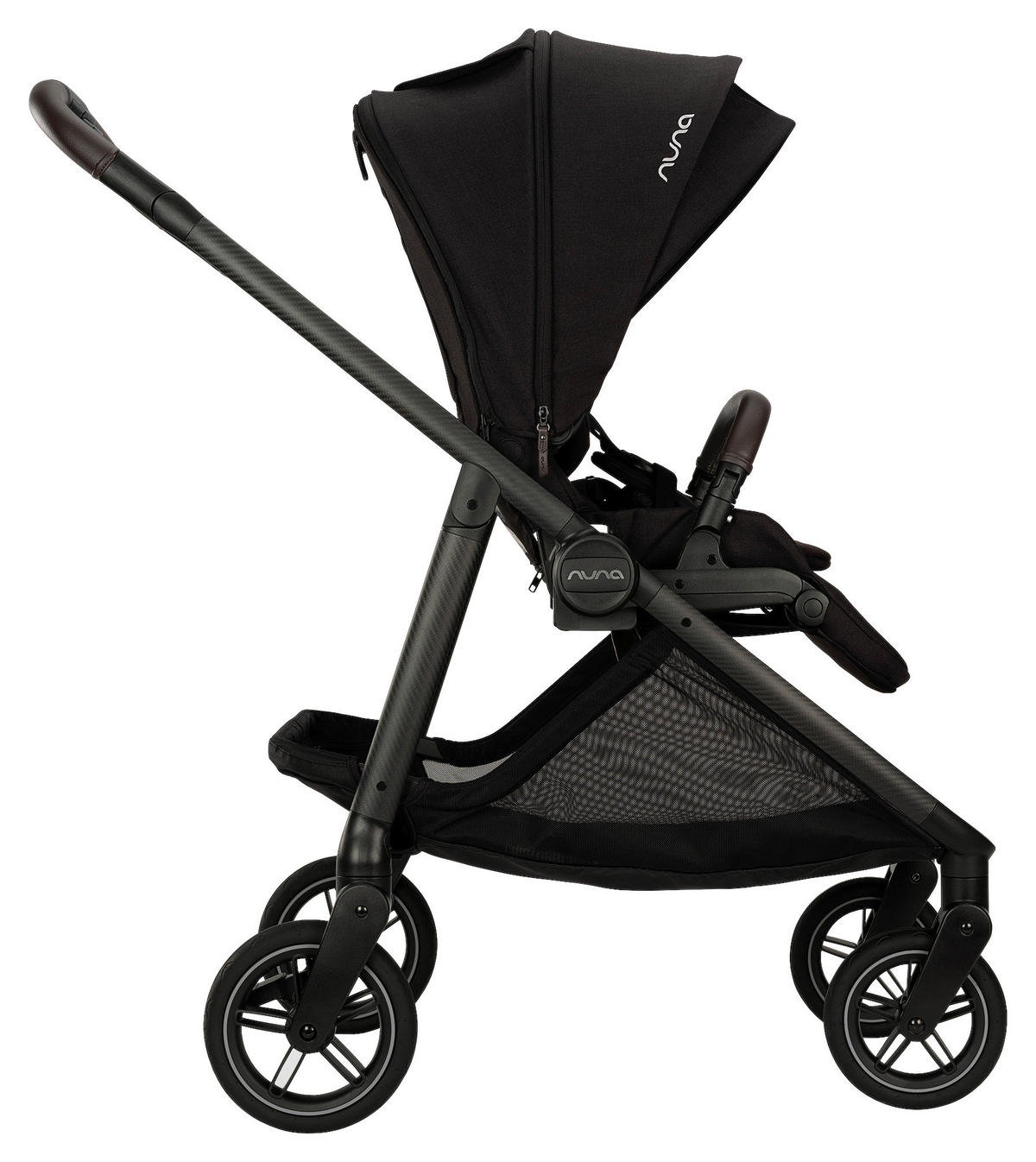 KINDERWAGEN Swiv  - Schwarz, Basics, Textil/Metall (94/54/103cm) - Nuna