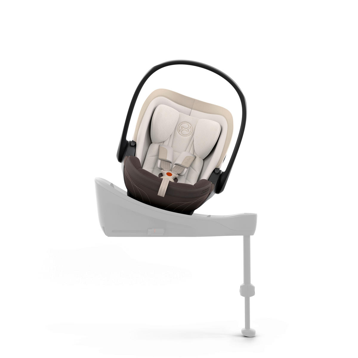 BABYSCHALE  Cloud S Style Amber Brown  - Hellbraun, Basics, Kunststoff/Textil (72/44/37,5cm) - cybex PLATINUM