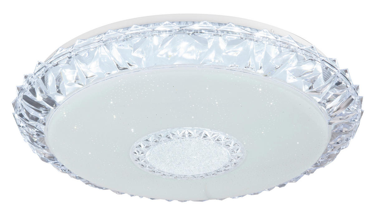 LED-TAKLAMPA 40 W 50/10 cm  - vit, Design, metall/plast (50/10cm) - Globo