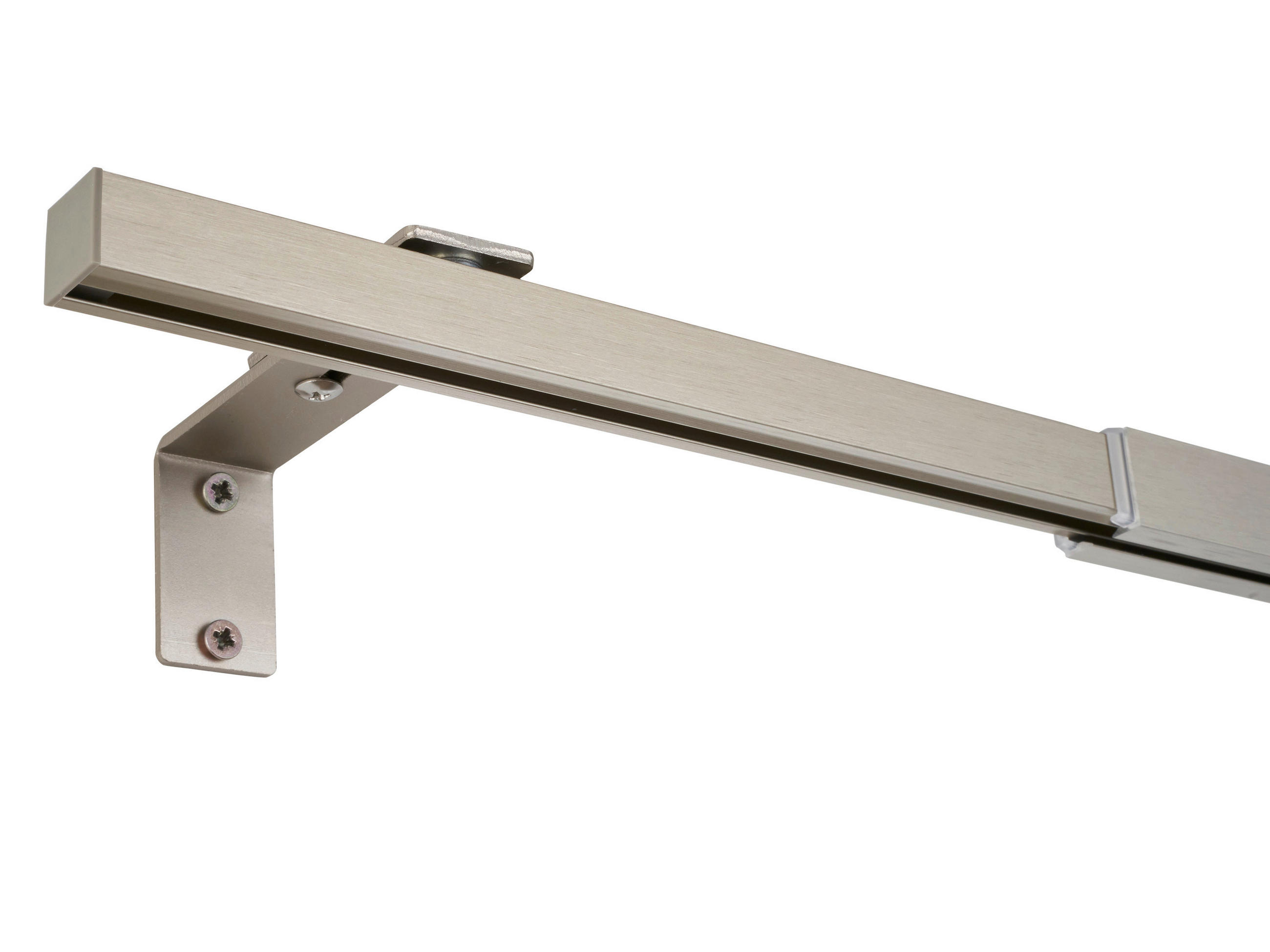 INNENLAUFSTANGENSET   - Grau Hochglanz, Design, Metall (120/11,5/4,7cm)