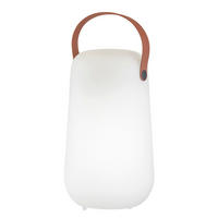 AKKU-TISCHLEUCHTE Collgar 15,5/26 cm   - Weiß, KONVENTIONELL, Kunststoff (15,5/26cm)