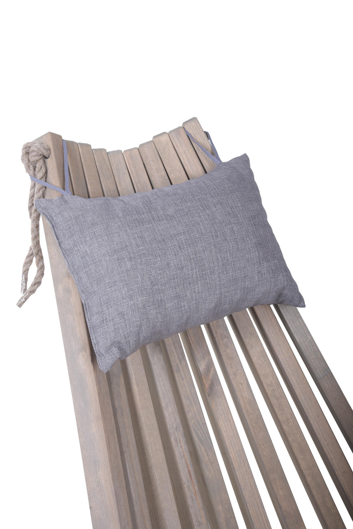 ZAHRADNÍ RELAXAČNÍ ŽIDLE, dřevo, textil - šedá, Moderní, dřevo/textil (69/104/93cm) - Gardenson