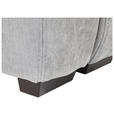 BIGSOFA Chenille Hellgrau  - Dunkelbraun/Hellgrau, KONVENTIONELL, Kunststoff/Textil (250/100/90cm) - Carryhome