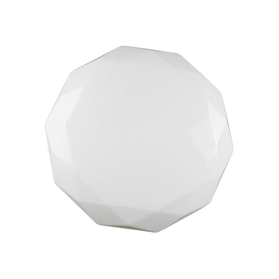 LED MENNYEZETI LÁMPA - fehér, Basics, műanyag/fém (6.8/34/34cm)