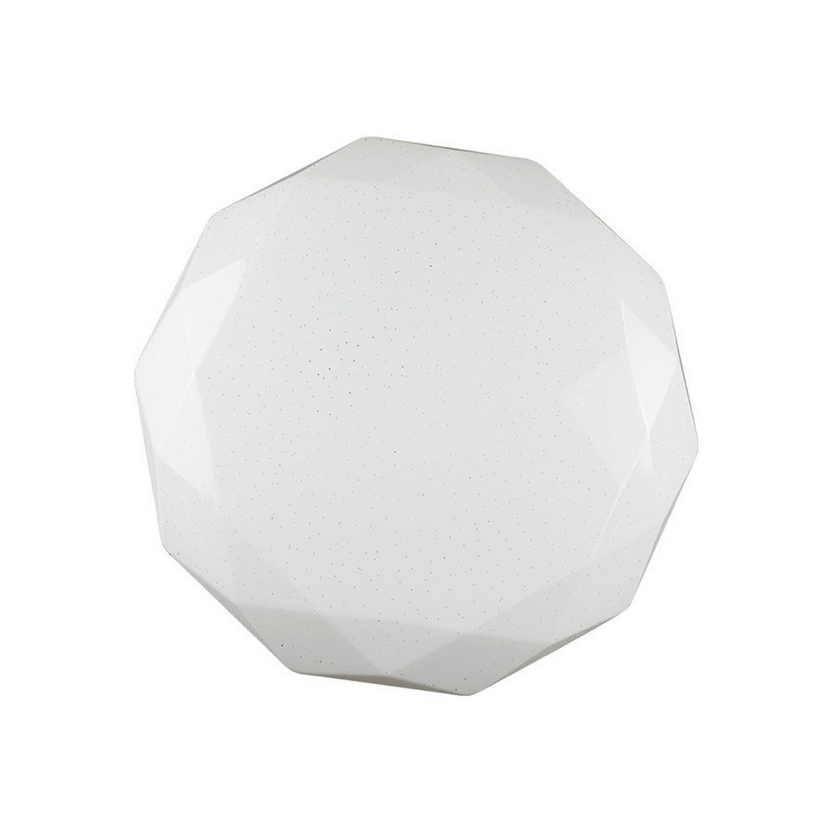 LED MENNYEZETI LÁMPA - fehér, Basics, műanyag/fém (6.8/34/34cm)