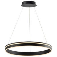 ZÁVĚSNÉ LED SVÍTIDLO, 59/59/120 cm  - antracitová, Design, kov/plast (59/59/120cm)