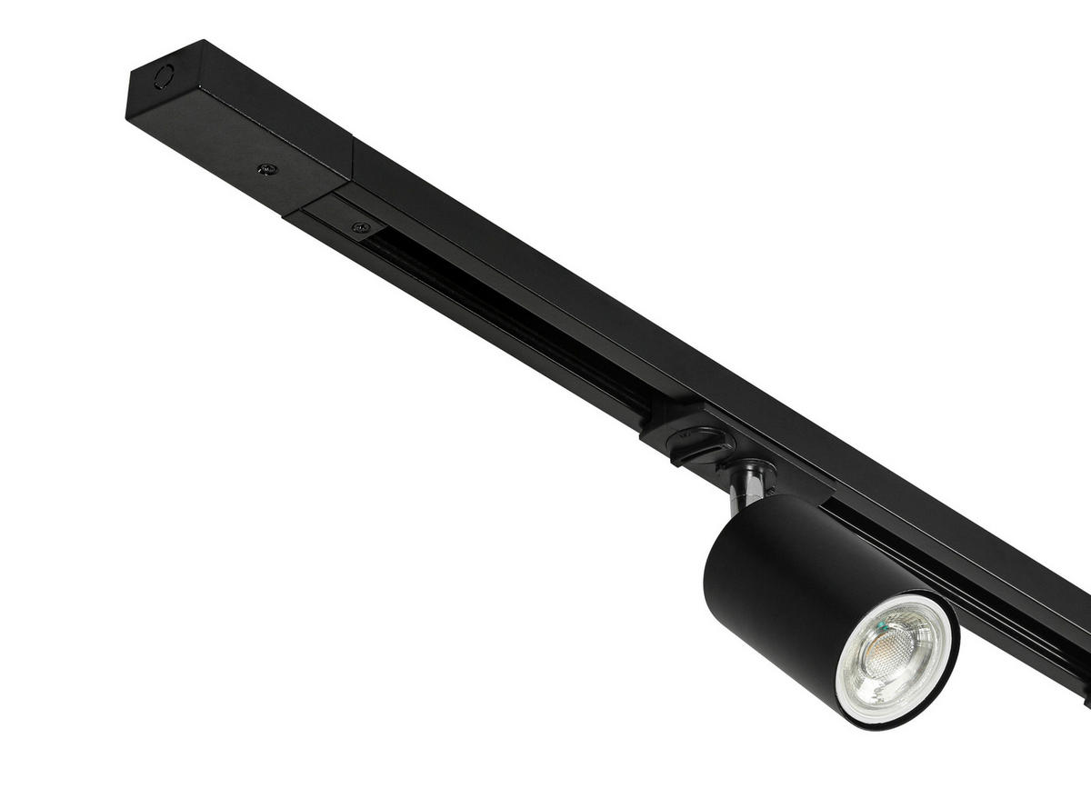 DECKENLEUCHTE 110/104/14 cm   - Schwarz, Trend, Kunststoff/Metall (110/104/14cm) - Novel