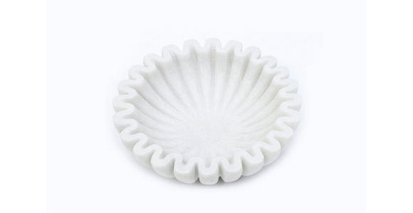 DEKOSCHALE - Weiß, Design, Stein (20/6cm) - Ambia Home