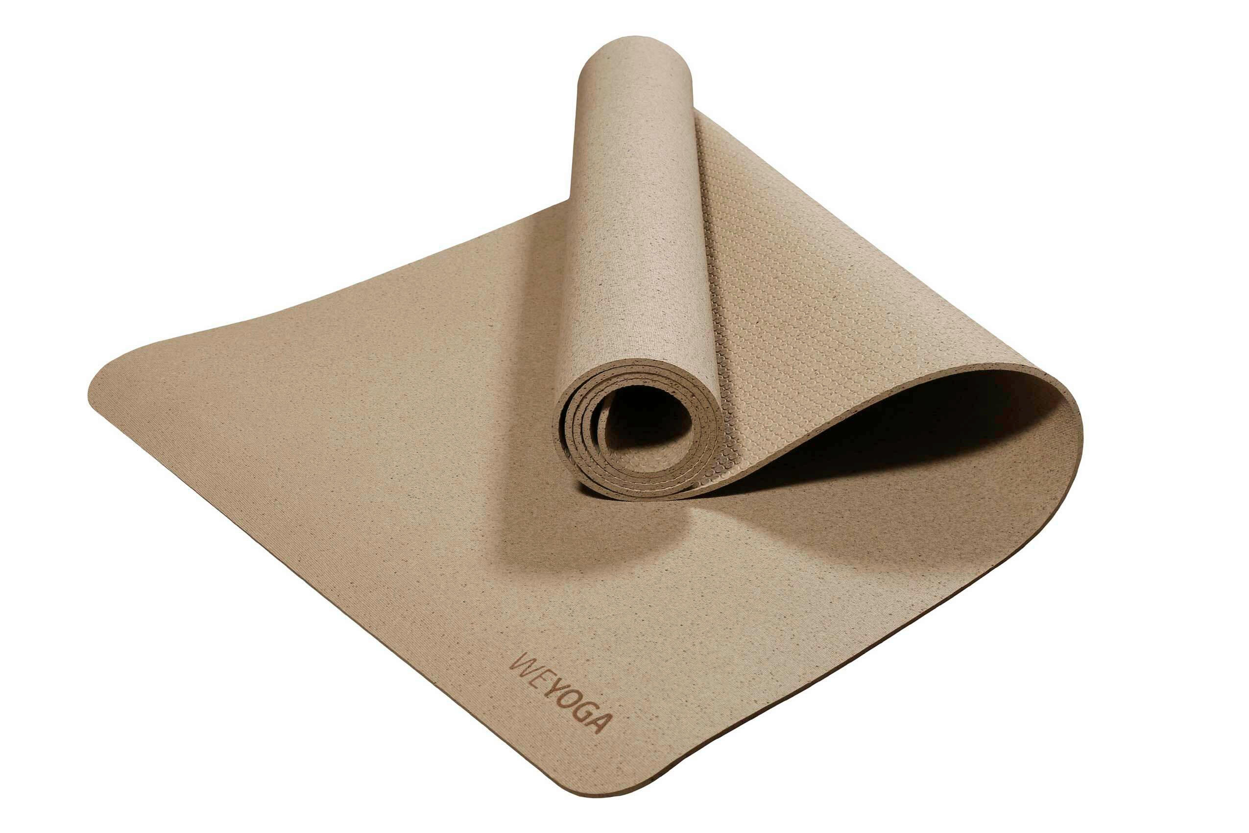 YOGAMATTE - Braun, Basics, Holz/Kunststoff (60/190cm) - WECON HOME